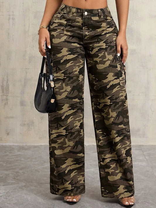 Ishani Camo Trousers